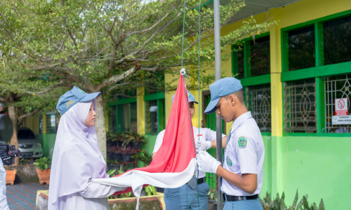 Aturan Baru Upacara Bendera